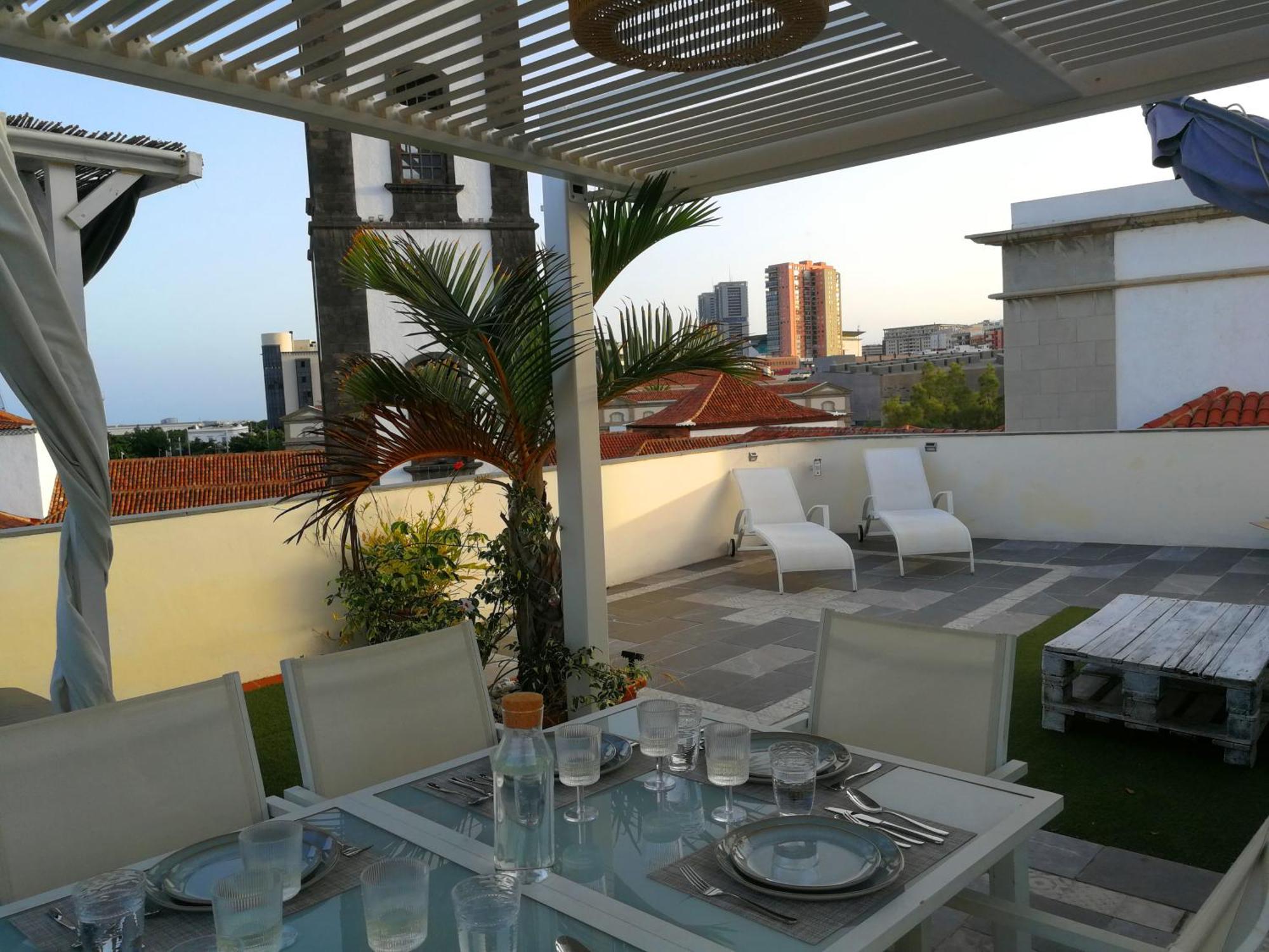 Apartament Terraza Del Atlantico, Un Oasis En La Ciudad Santa Cruz de Tenerife Zewnętrze zdjęcie
